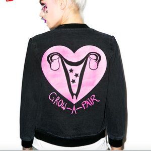 Valfre Grow a Pair Denim Zip Up Jacket XS